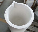 مقاومت در برابر شوک حرارتی خوب مبلمان کورن Ceramic Corundum Mullite Cruicible