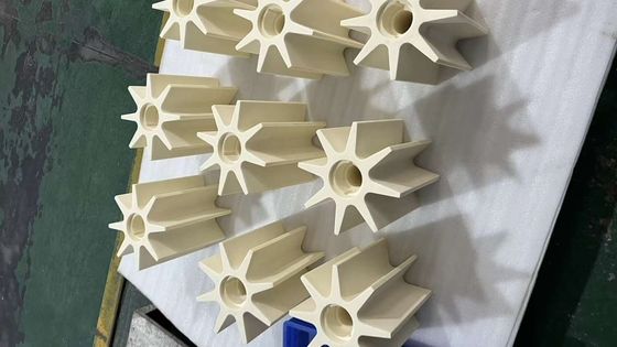 25w/mk رسانایی حرارتی سفید / زرد آلومینیوم اکسید سرامیک با طول عمر طولانی