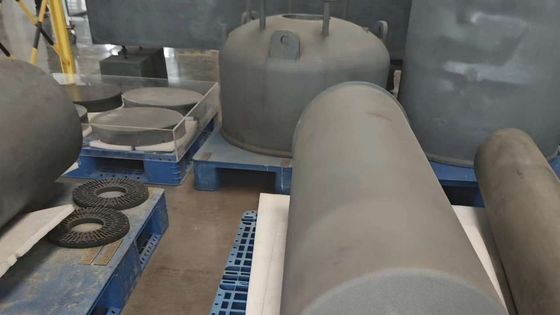 SIC لوله فرآیند برای فرآیندهایی مانند نیمه هادی و فتوولتائیک پروسس اکسیداسیون پخش