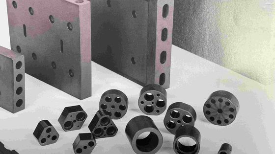 کربید سیلیکون رولر بیام لوله های تابش دار کوره های رولر برای آنود باتری لیتیوم