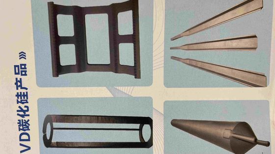 قطعات کربید سیلیکون با دقت بالا برای تجهیزات نیمه هادی و تجهیزات LED