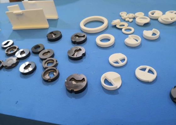 سرامیک اکسید آلومینیوم سفید با چگالی بالا با سختی 9 Mohs، 3.8-3.9 G/Cm3